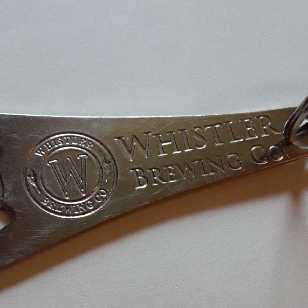 Whistler Brewing Co. Silver Bottle Opener Keychains - Picture 11 of 11